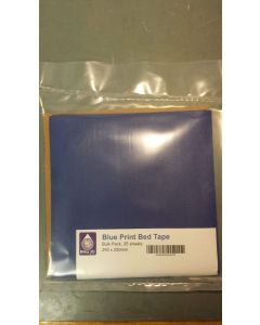 Precut Bilby Blue Painters Tape 250 x 250mm - 25 Pack